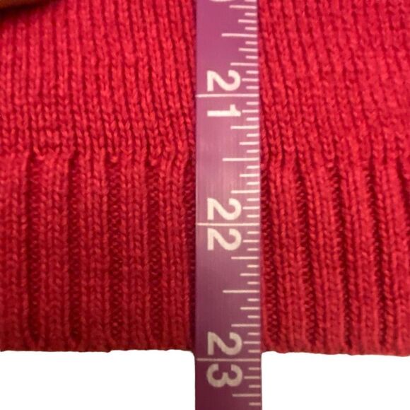 J. Jill Raspberry Cotton Blend Crewneck Sweater Size XL - Picture 12 of 12